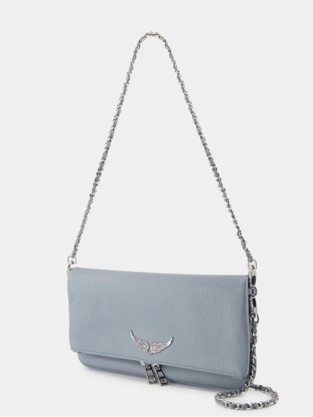 Zadig & Voltaire - Rock Crossbody - Leather - Blue - Picture 2 of 12